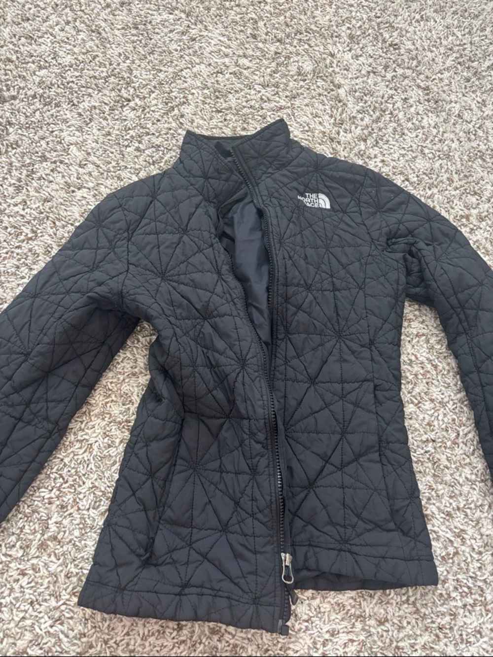 The North Face Black Quilted Packable Puffer Jacket